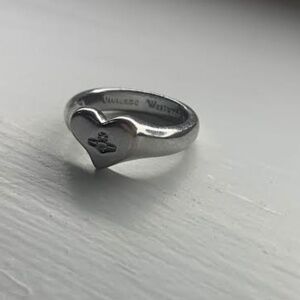 Vivienne Westwood Silver Heart Ring
